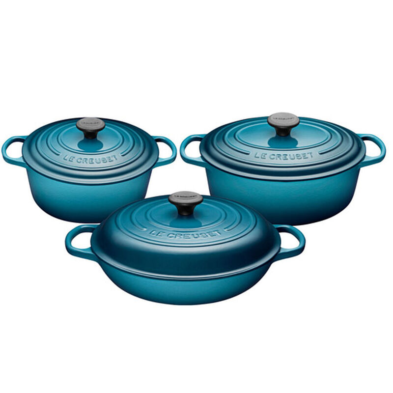 Cast Iron Braisers and Dutch Ovens Set Le Creuset Le Creuset